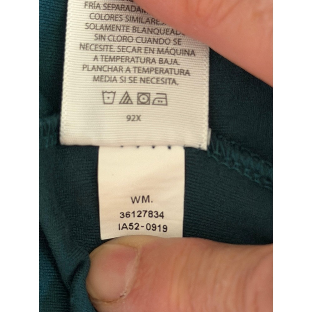 Terra & Sky Womens 3X 24W-26W Gem Slate Green Pull On Leggings TS49840 - Picture 8 of 9